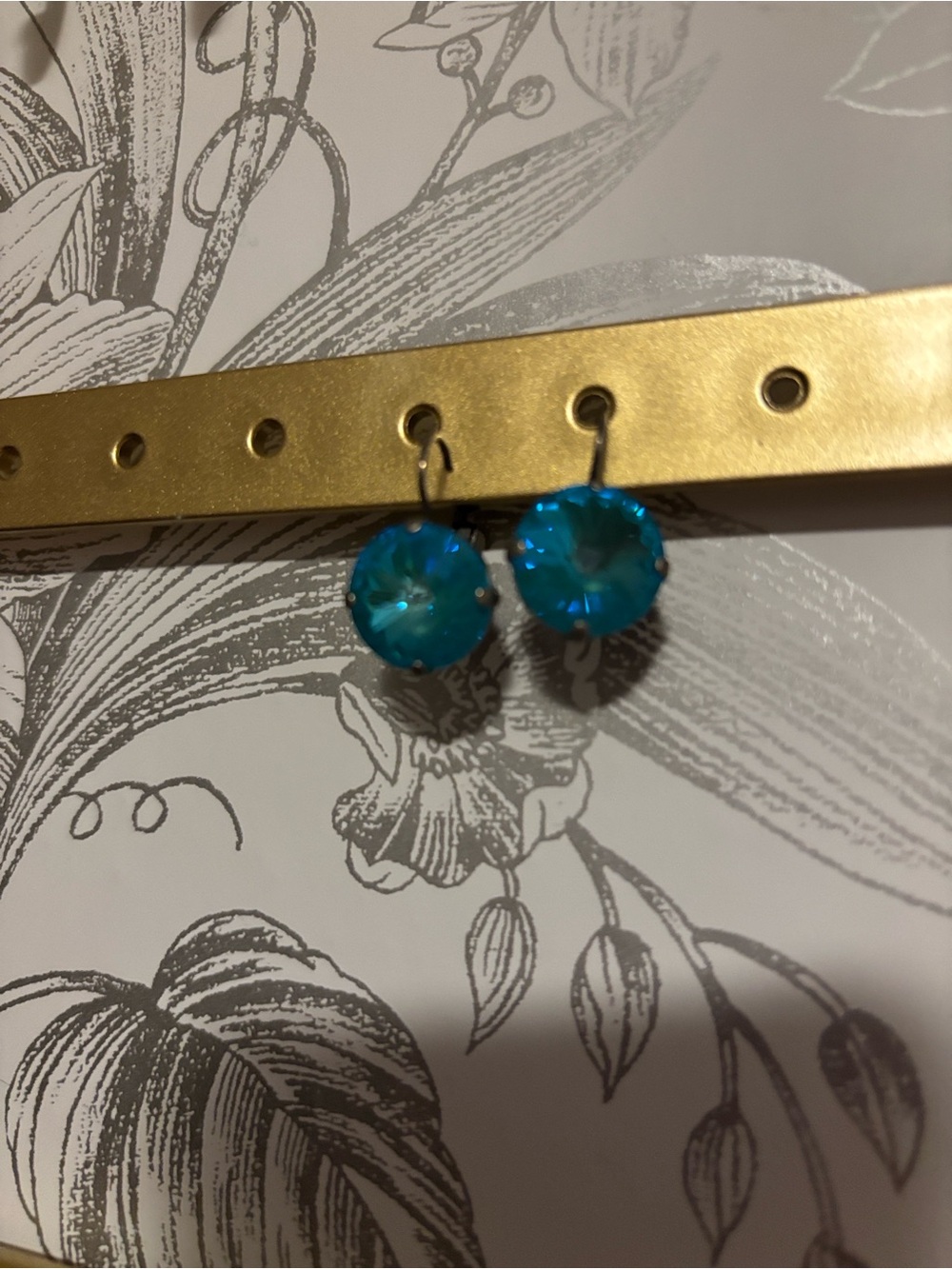 Sabika Crystal Drop Earrings - Women Jewelry